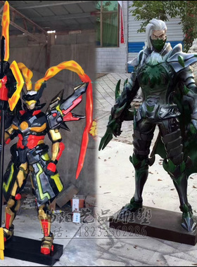 玻璃钢摆件人物雕塑