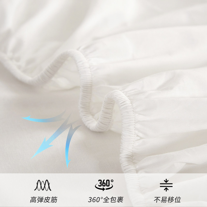 全棉床笠单件15/25/28/30cm席梦思厚垫纯棉床罩防尘保护套1.5m2米,淘宝优惠券,粉丝福利购,淘宝优惠卷