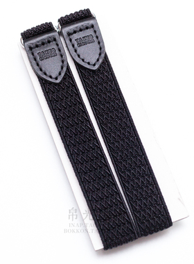 日本armband袖箍TAKEO衬衫臂带袖环臂环袖子防滑调节袖长花格黑色