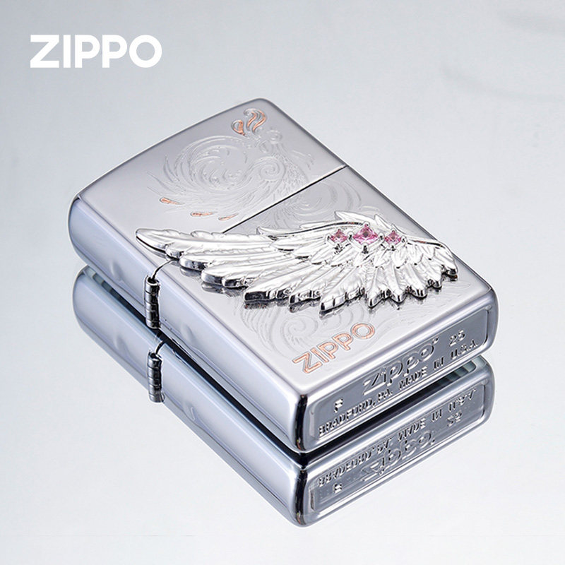 zippo打火机星雀之翼 热恋之翼粉钻春节新年礼物送男生防风火机,淘宝优惠券,粉丝福利购,淘宝优惠卷