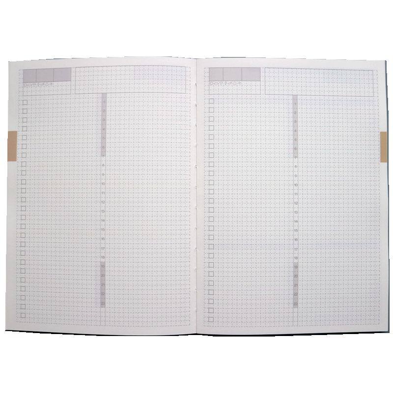 DAYS中间时间轴手帐一日一页月计划A5hobo适配日程管理计划笔记本,淘宝优惠券,粉丝福利购,淘宝优惠卷