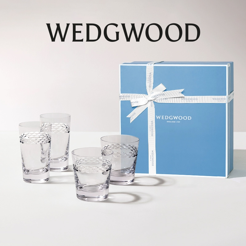 WEDGWOOD威基伍德NEO CRYSTAL水晶冷饮杯威士忌杯礼盒水杯 - 图2