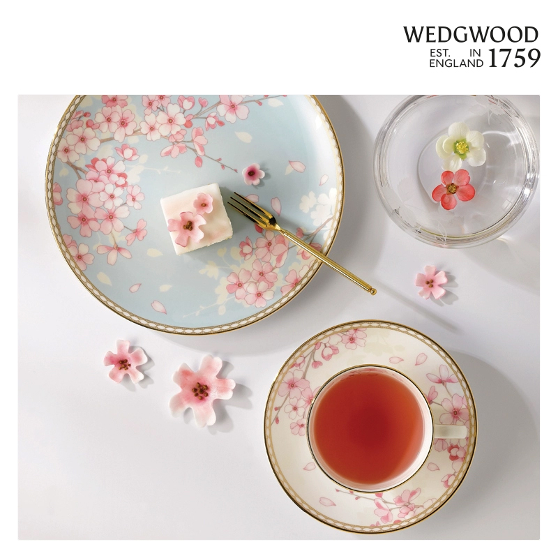 WEDGWOOD威基伍德樱花春蕾花茶杯碟骨瓷咖啡杯礼盒礼物顺丰速达 - 图2