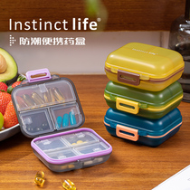 Kit portable split-up three-meal sealed moisture-proof mini-kit for seven days a week 7-day portable carry-on