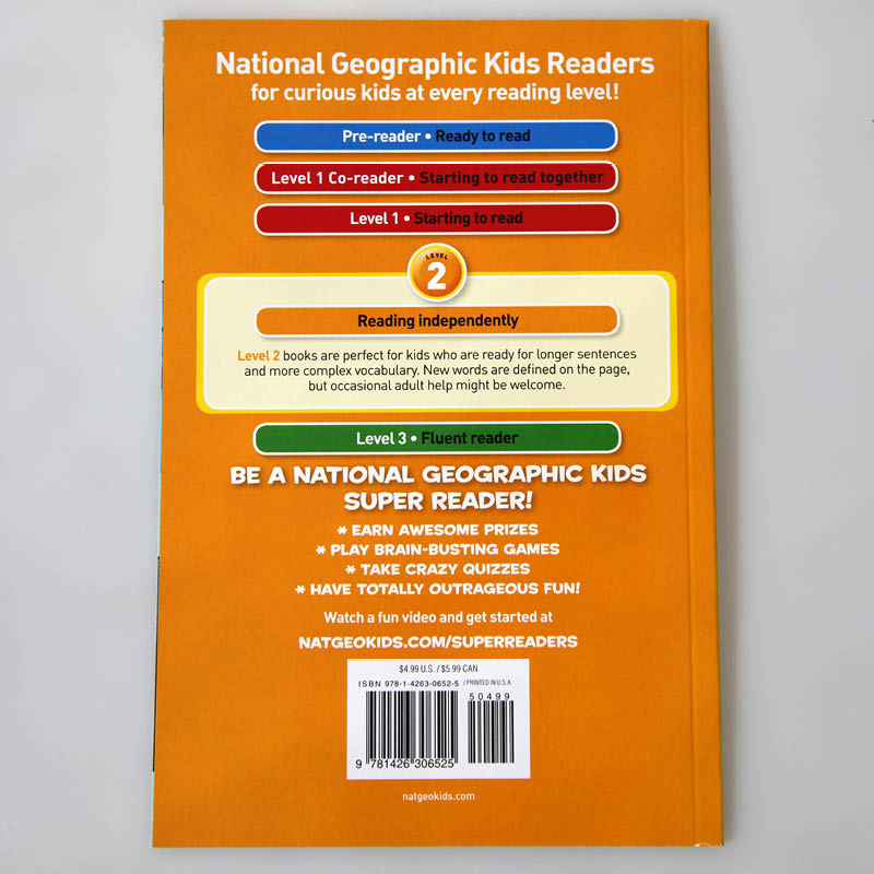 英文原版 National Geographic Readers: Dolphins国家地理:海豚低幼儿童英语启蒙绘本进口科普教材-图0