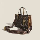 Вместительная и большая сумка на одно плечо, изысканный стиль, в западном стиле