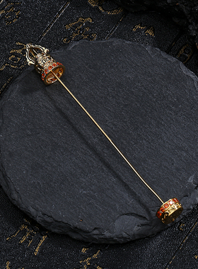 尼泊尔天珠扣头螺丝上锁工厂直销