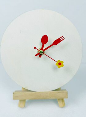 DIY手工钟表空白画板全套教具