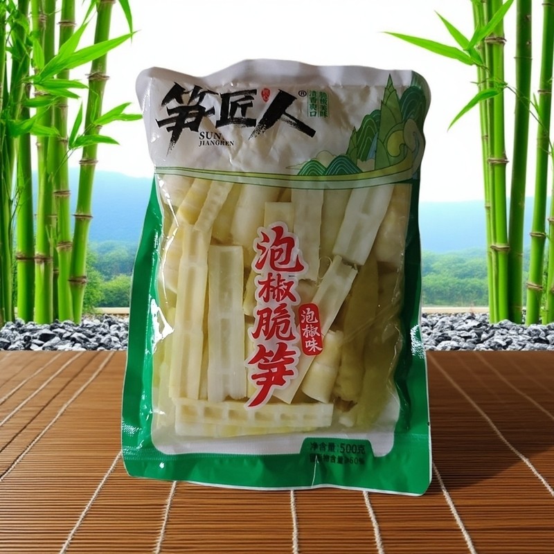 笋匠人泡椒竹笋新鲜脆嫩笋开袋即食云南解馋小包装零食笋多规格,淘宝优惠券,粉丝福利购,淘宝优惠卷