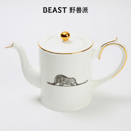 野兽派小王子骨瓷茶具茶壶茶杯礼盒生日新婚礼物 - 图1