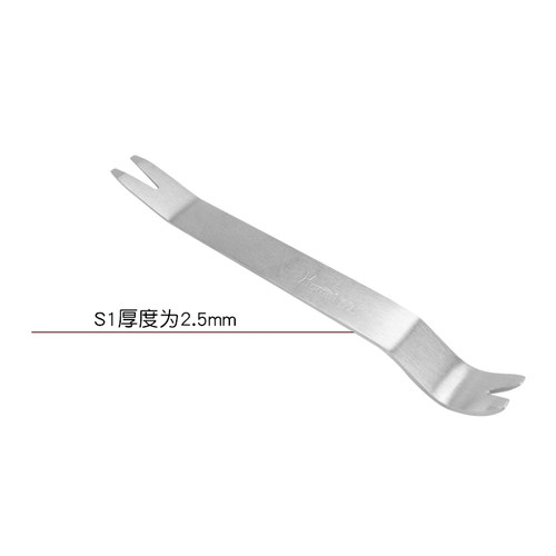 汽车内饰翘板工具加厚不锈钢撬卡扣起子汽修维修专用拆改装拆卸器 - 图1