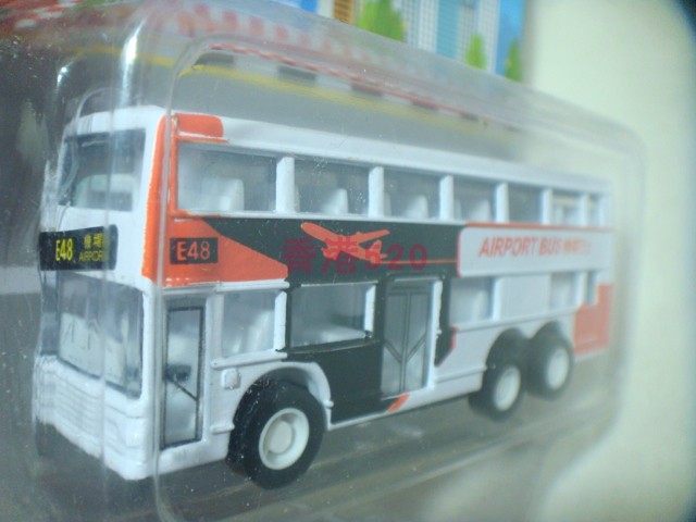 SUN HING 香港交通工具 E48双层机场巴士BUS 合金 小汽车 - 图1