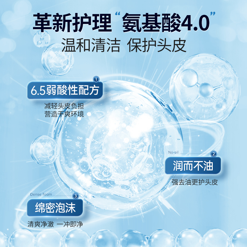 魔香旗舰店毛囊炎氨基酸洗发水头皮去螨虫屑除螨止痒护理控油膏露正品蓬松女1
