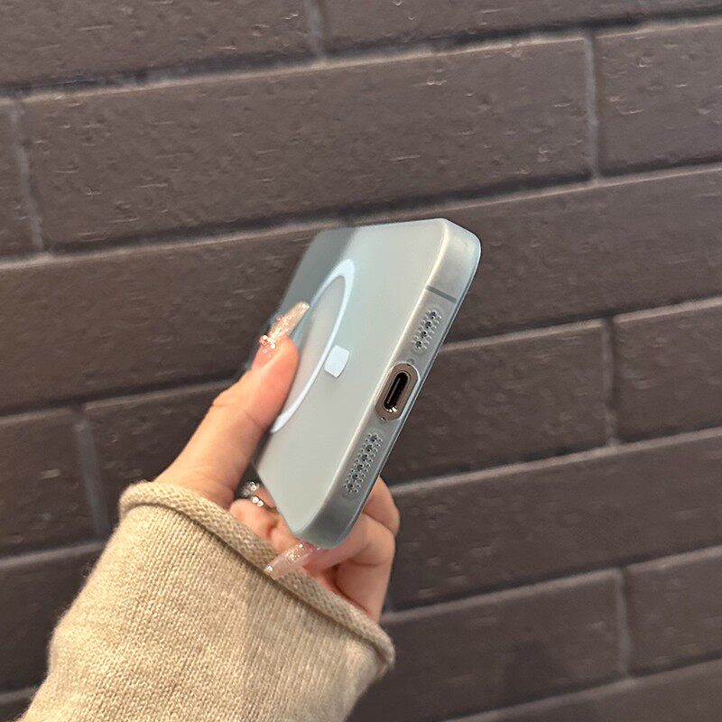 适用苹果16手机壳iphone15promax新款17磁吸壳Magsafe无线充14pro自带镜头膜13超薄12磨砂11高级感plus防摔