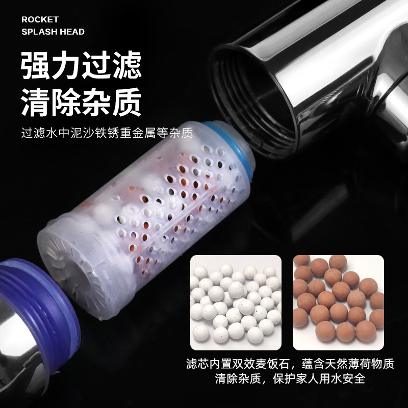 潜水艇水龙头防溅神器 通用过滤器嘴自来水家用万能防溅头延伸器 - 图1