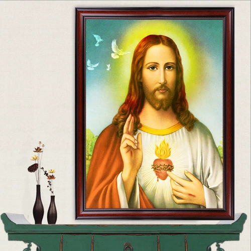 Новая гостиная бриллиантовая живопись европейский характер портрет рисунок бриллиант -кросс -кирпичи показывают бриллиантовую вышивку