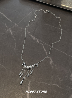 粉丝福利款 细链短款项链女小众设计感嘻哈风手链拼接款男锁骨链