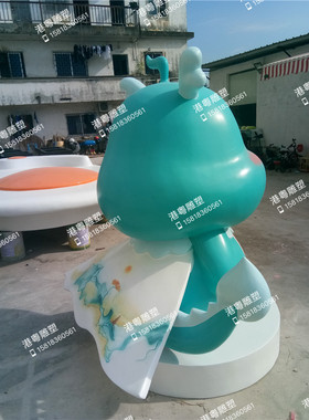 玻璃钢模型卡通商场景观装饰摆件