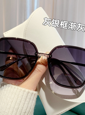 墨镜女高级感防紫外线偏光太阳镜2026年新款潮防晒大脸显瘦显脸小