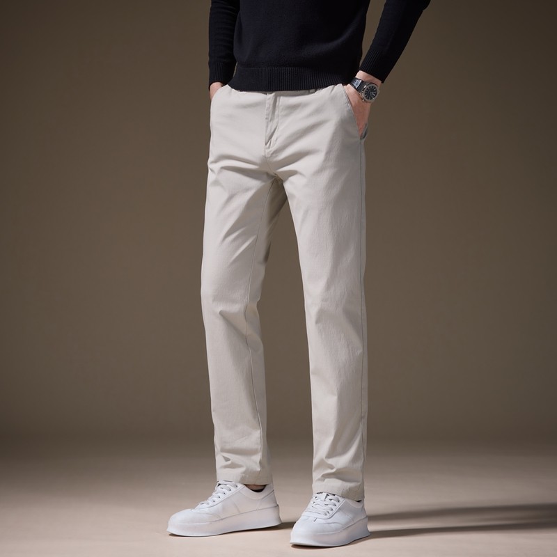 啄木鸟2026新款男士休闲裤时尚百搭潮流男裤商务直筒修身裤子春秋,淘宝优惠券,粉丝福利购,淘宝优惠卷