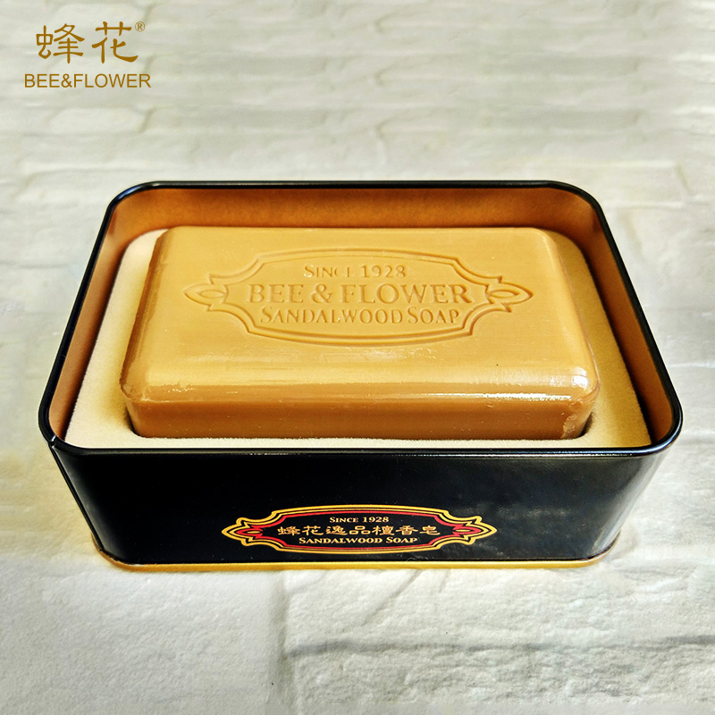 上海香皂旗舰店蜂花逸品檀香皂150g 温和植物配方 滋润保湿 沐浴皂洗脸香皂2