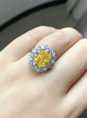 卓蝶珠宝豪华雷迪恩镀白金戒指