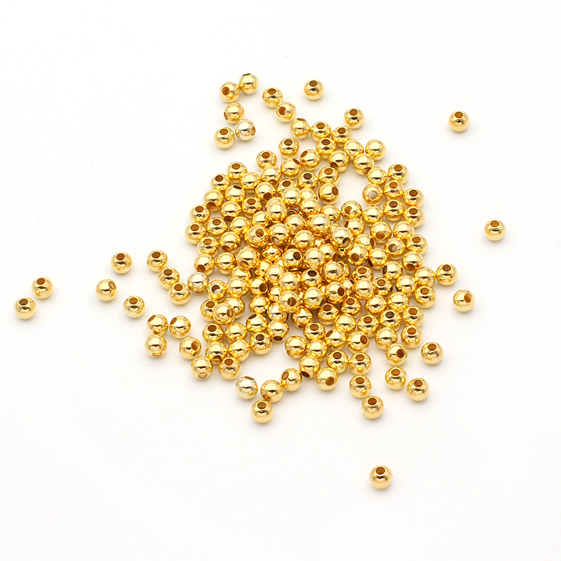 保色50颗铜珠光面圆珠DIY手工古风发簪发饰材料流苏花心隔珠配件,淘宝优惠券,粉丝福利购,淘宝优惠卷