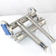304 stainless steel quick loading corrugated pipe, sanitary joint chuck quick loading hose, food and winery, metal hose