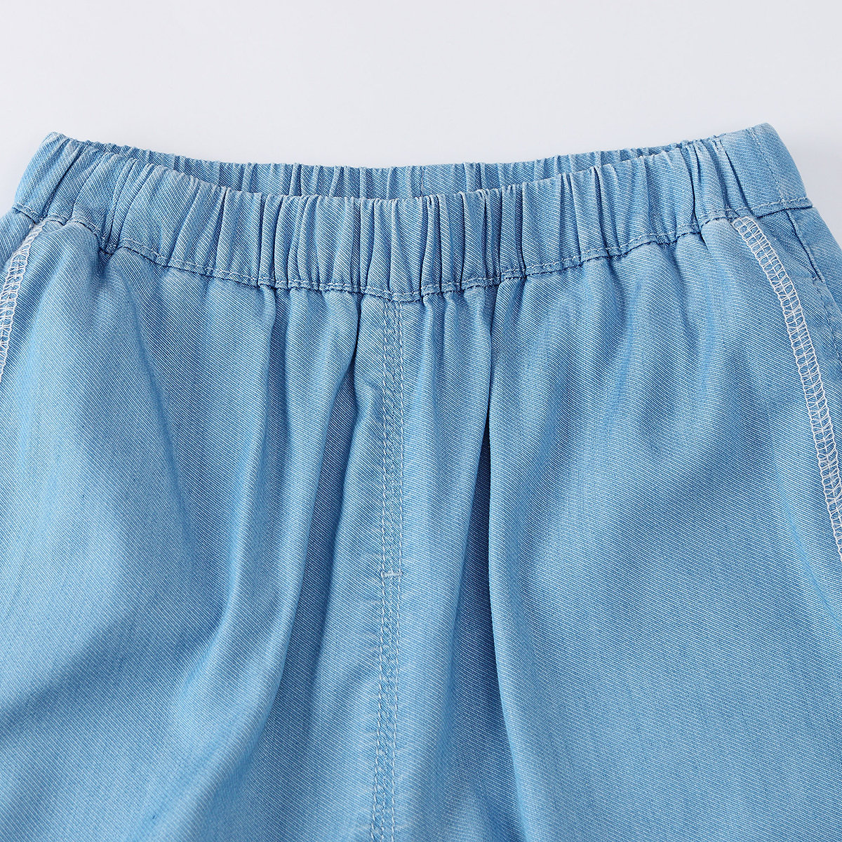 【商场同款】安奈儿童装男童牛仔裤夏新款抗菌防晒XB526718,淘宝优惠券,粉丝福利购,淘宝优惠卷