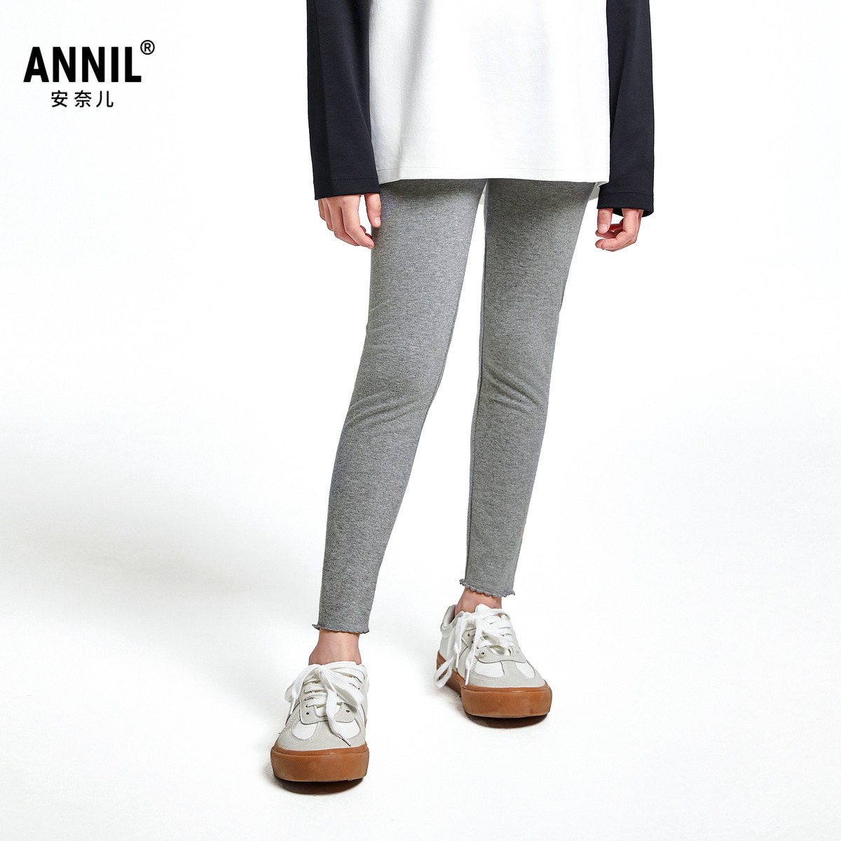 安奈儿童装女童针织打底裤秋季弹力修身百搭甜美裤子,淘宝优惠券,粉丝福利购,淘宝优惠卷