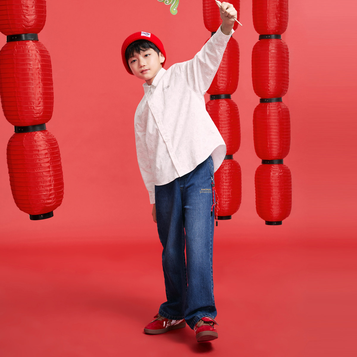 【商场同款】安奈儿童装男童牛仔裤春时尚长裤AB516502,淘宝优惠券,粉丝福利购,淘宝优惠卷