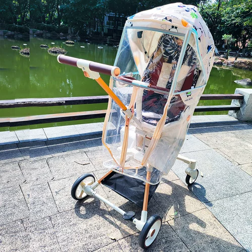 Ветрозащитный чехол для выхода на улицу, ветрозащитная удерживающая тепло коляска, универсальный детский ветрозащитный дождевик на четыре сезона