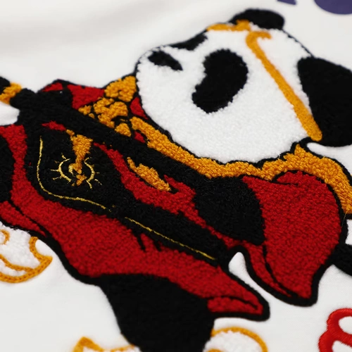 Демисезонная мультяшная бархатная японская толстовка с капюшоном, трендовая шапка, куртка, с медвежатами, оверсайз