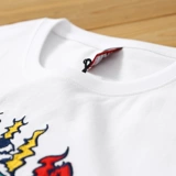 Летняя этническая футболка с коротким рукавом, китайский стиль, с вышивкой, этнический стиль, большой размер