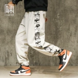 Демисезонные мультяшные японские штаны, свободный крой