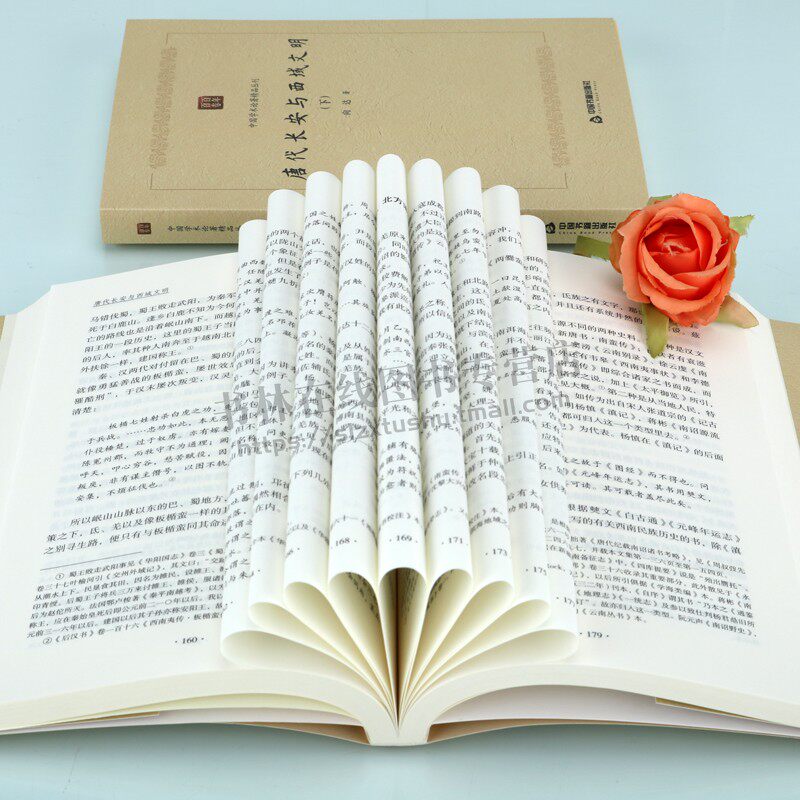 百年百卷中国学术论著精品丛刊 唐代长安与西域文明（上下卷）中西文化交流史书西南少数民族的历史 中国书籍出版社 正版书籍