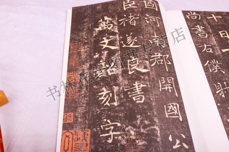 正版 中国具有代表性书法作品放大本系列 褚遂良 雁塔圣教序 张海 河南美术出版社