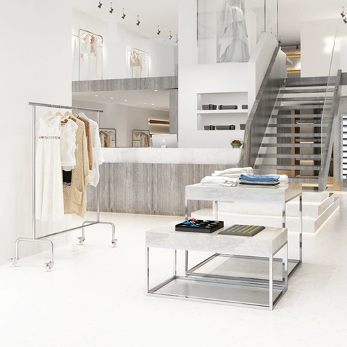 Стенд из нержавеющей стали, вешалка подходит для мужчин и женщин