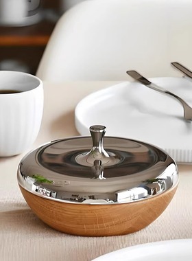 Georg Jensen 乔治杰生KOPPEL 橡木盒收纳盒首饰盒置物盒桌面摆件