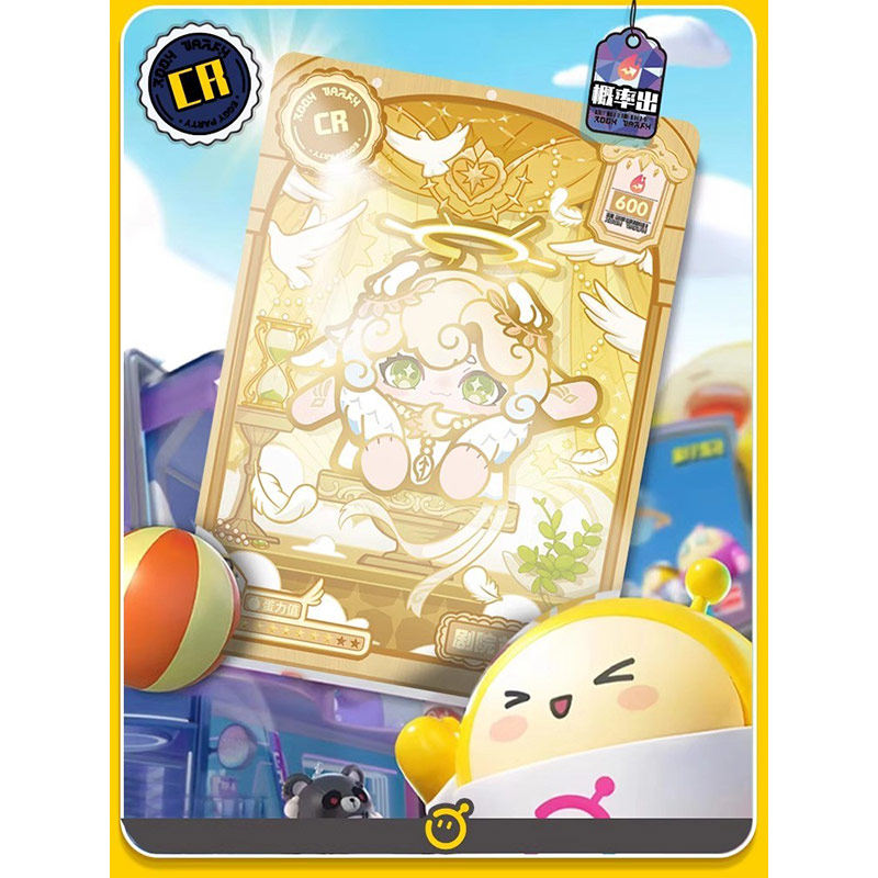 蛋仔派对卡片蛋仔派对卡片第四弹潮流包卡游官方正版卡牌盲盒玩具周边cr品卡册