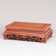 African rosewood ebony square table solid wood vase bonsai fish tank ornaments Buddha statue antique jade porcelain base