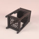 Purple sandalwood boutique mortise and tenon square small flower stand