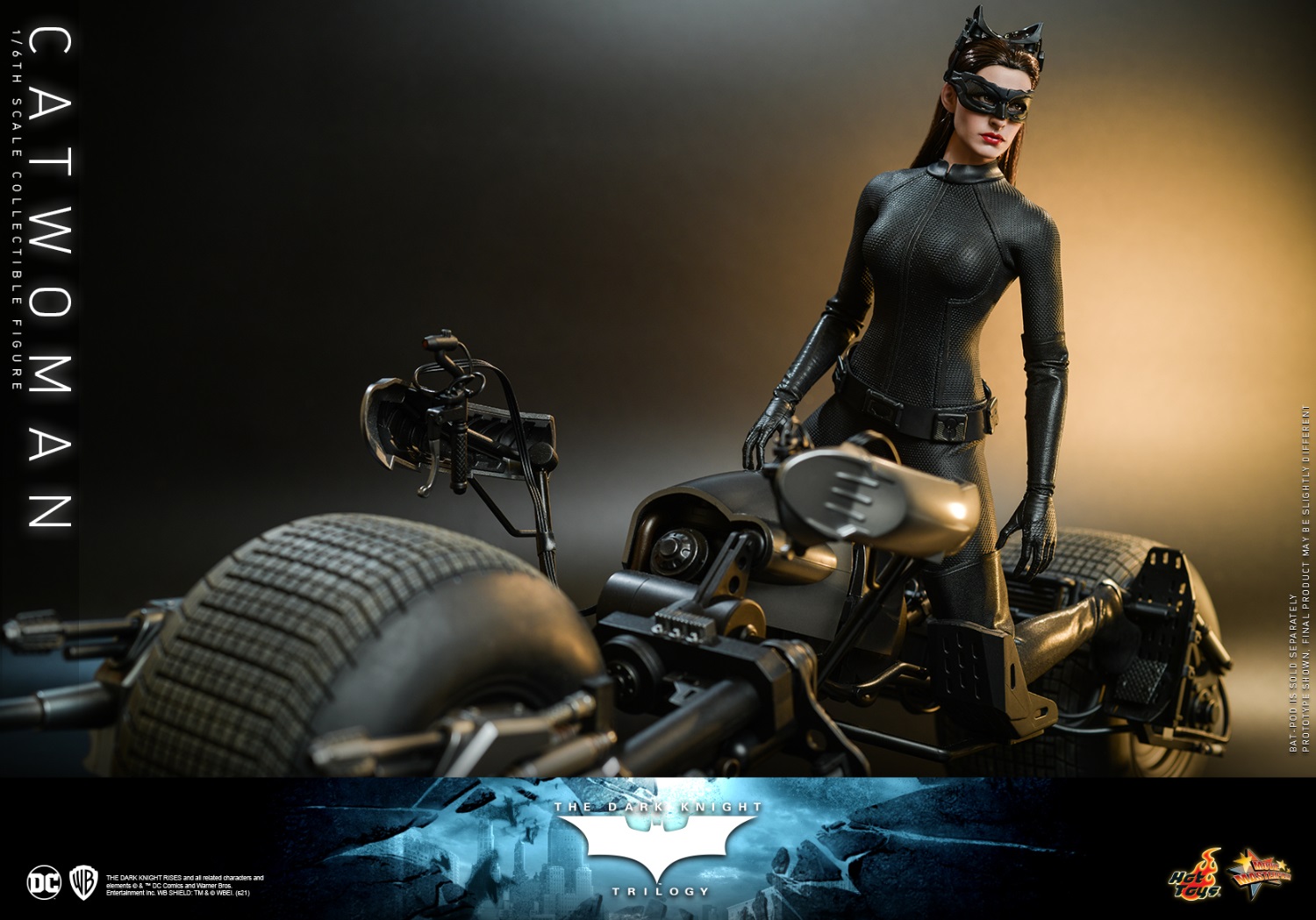 Hottoys HT MMS627 1/6 蝙蝠俠三部曲 Catwoman 猫女 重启版 现货 - 图2