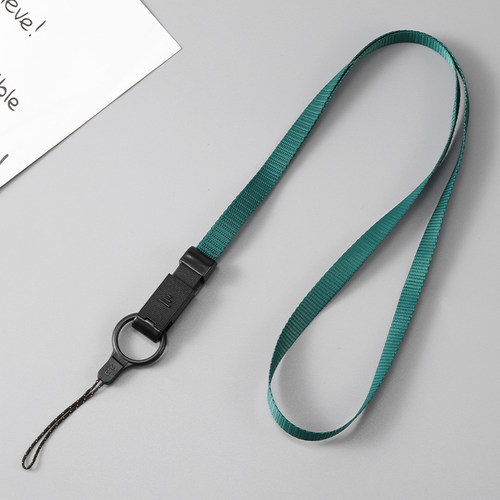 手机挂绳挂脖绳子男款个性宽带创意滑扣时尚链女钥匙卡套多功能通用防摔防丢长吊绳细不勒脖挂绳 - 图0