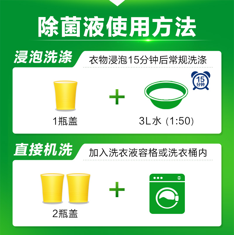 【多香型任选】滴露衣物除菌液3L非消毒液洗衣专用杀菌搭配洗衣液-图2