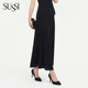 Antique 26 new summer style mall same style versatile wavy hem long skirt niche short style light luxury slim fit