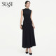 Antique 26 new summer style mall same style versatile wavy hem long skirt niche short style light luxury slim fit