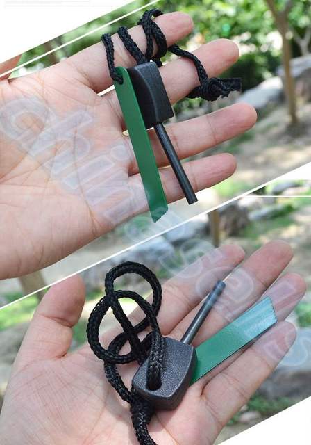 Magnesium Rod for Wilderness Survival: Multifunctional Flint and Steel