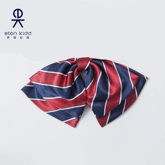 伊顿纪德学院风童装学生饰品大童儿童多色条纹领花百搭领花惠