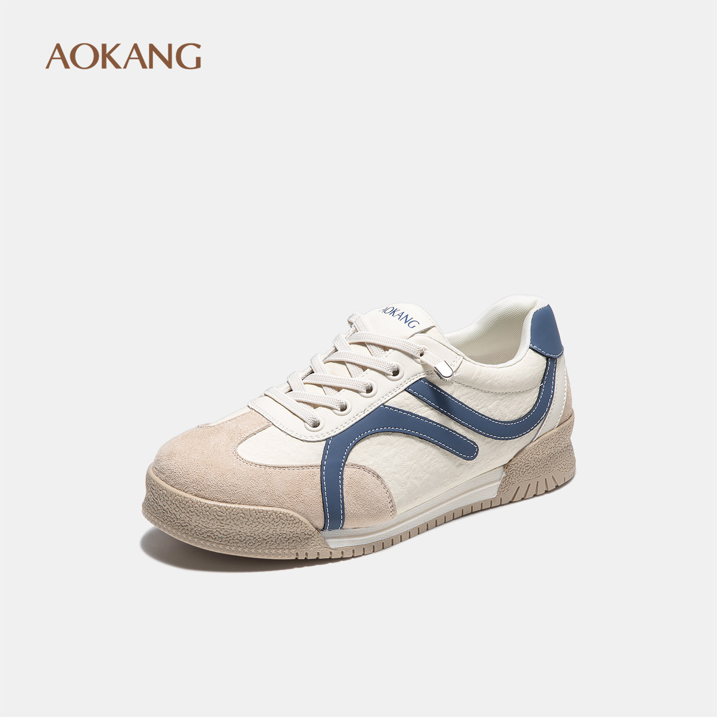 奥康女鞋2025秋季新款复古小众软底德训鞋户外运动鞋休闲百搭板鞋,淘宝优惠券,粉丝福利购,淘宝优惠卷